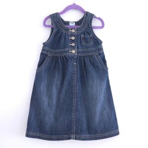 Old Navy Denim Jumper/Dress size 5T
